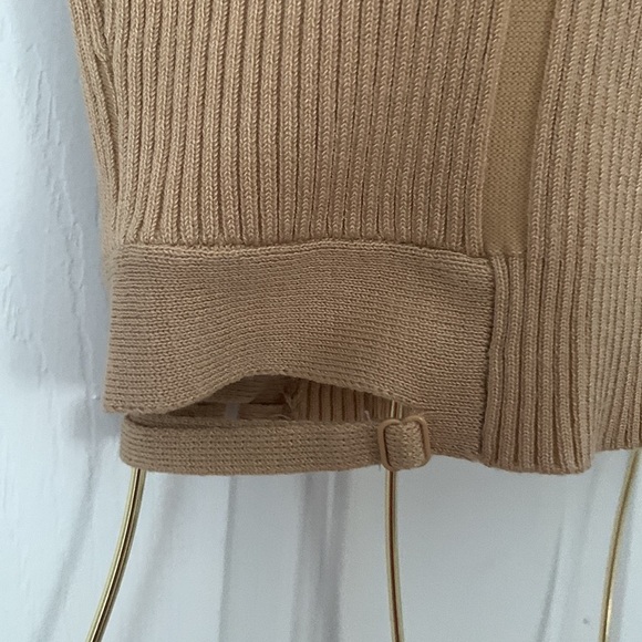 Almost Famous Tan Crop Top Size XL #021 - Picture 4 of 9